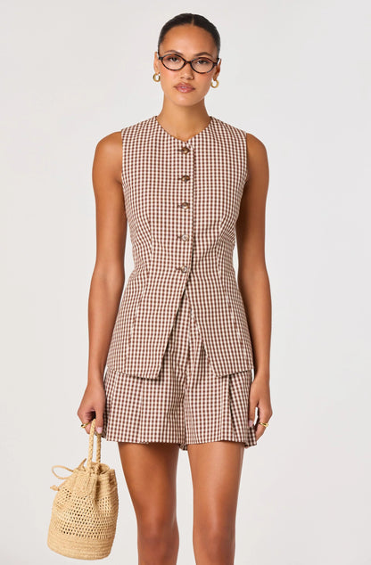 Karan Two Piece Set Brown