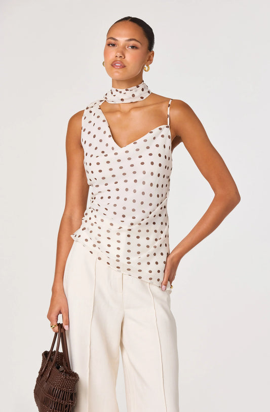 Adrie Top Cream Multi