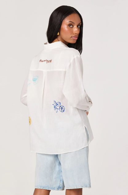 Trace Shirt White