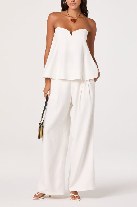 Talulla Two Piece Set White