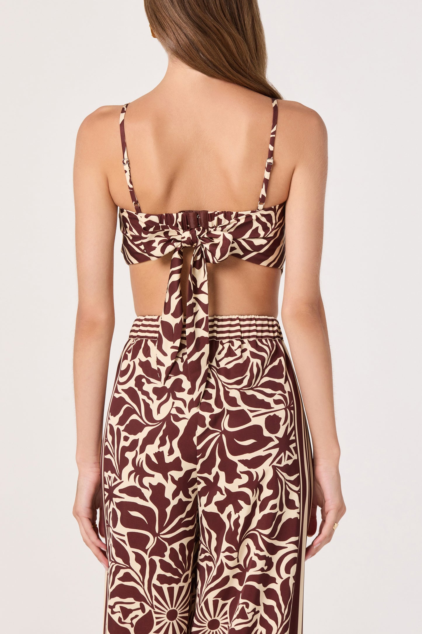 Eva Two Piece Set Brown