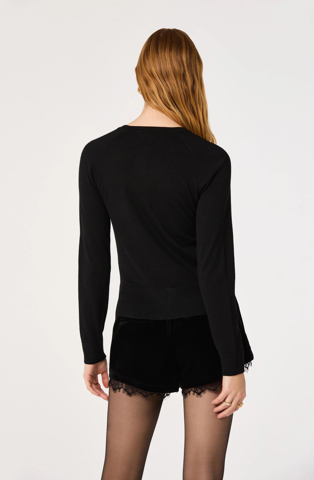 Alecia Cardigan Black
