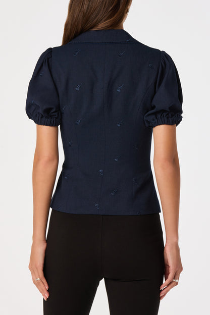 Anne Top Navy