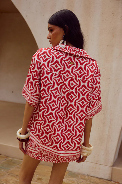 Alara Shirt Red