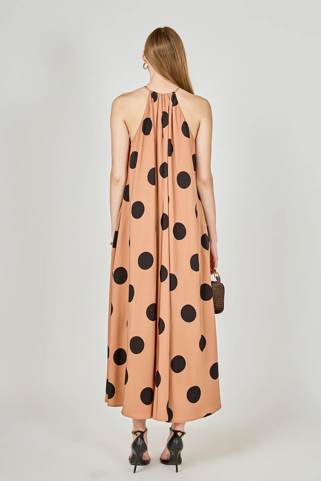 Polka Maxi Dress