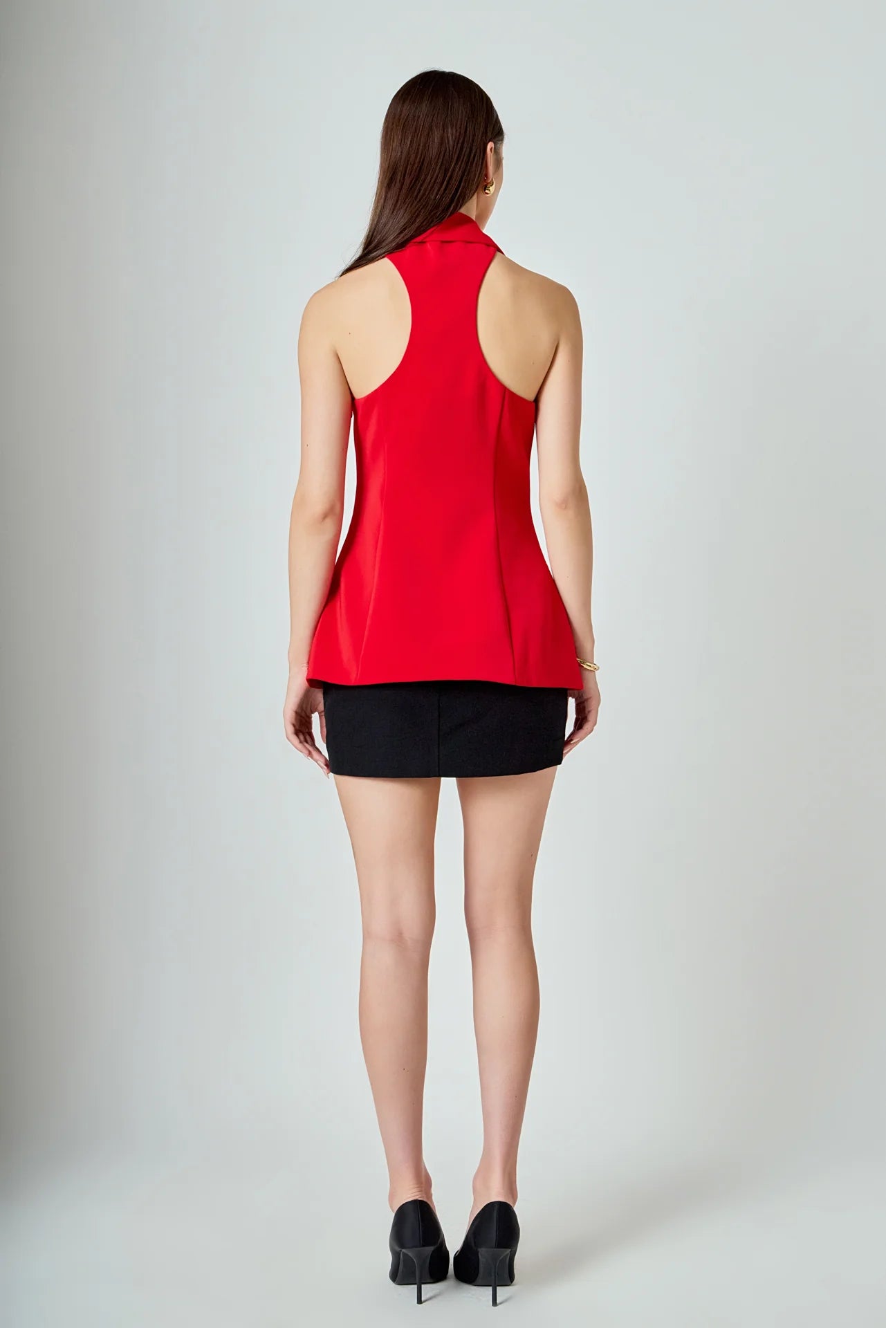 Aline Top Red