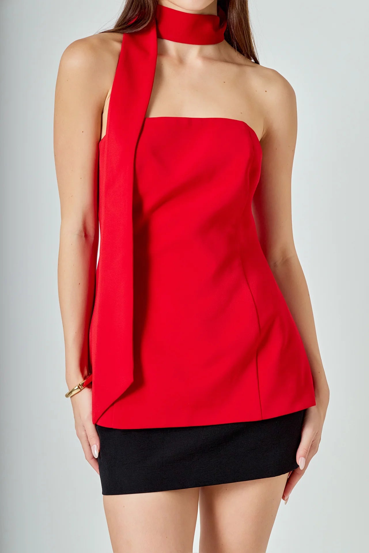 Aline Top Red