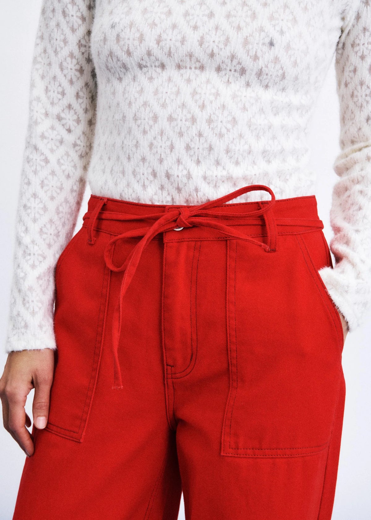 Opal Jeans Red