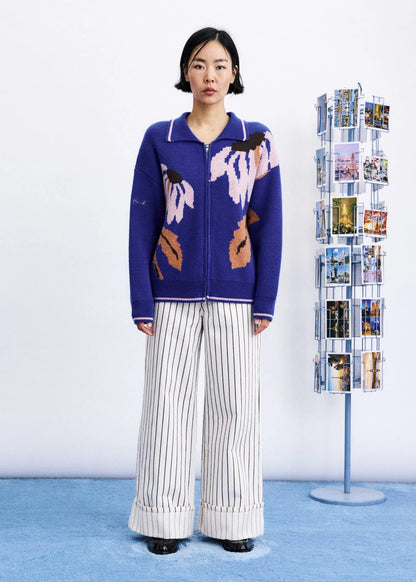 Wando Cardigan Blue