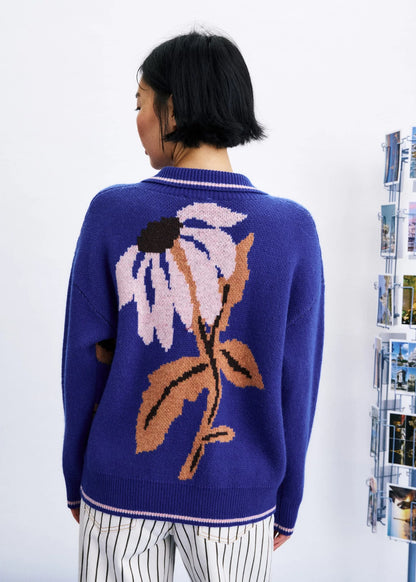 Wando Cardigan Blue