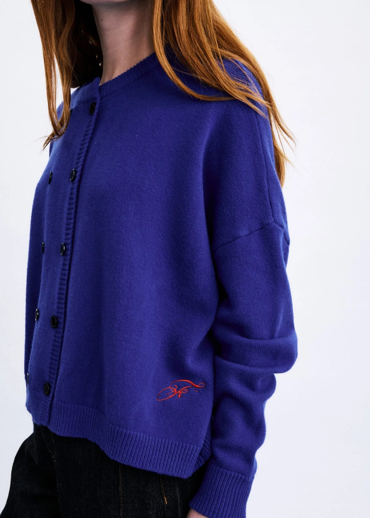 Chichi Cardigan Blue