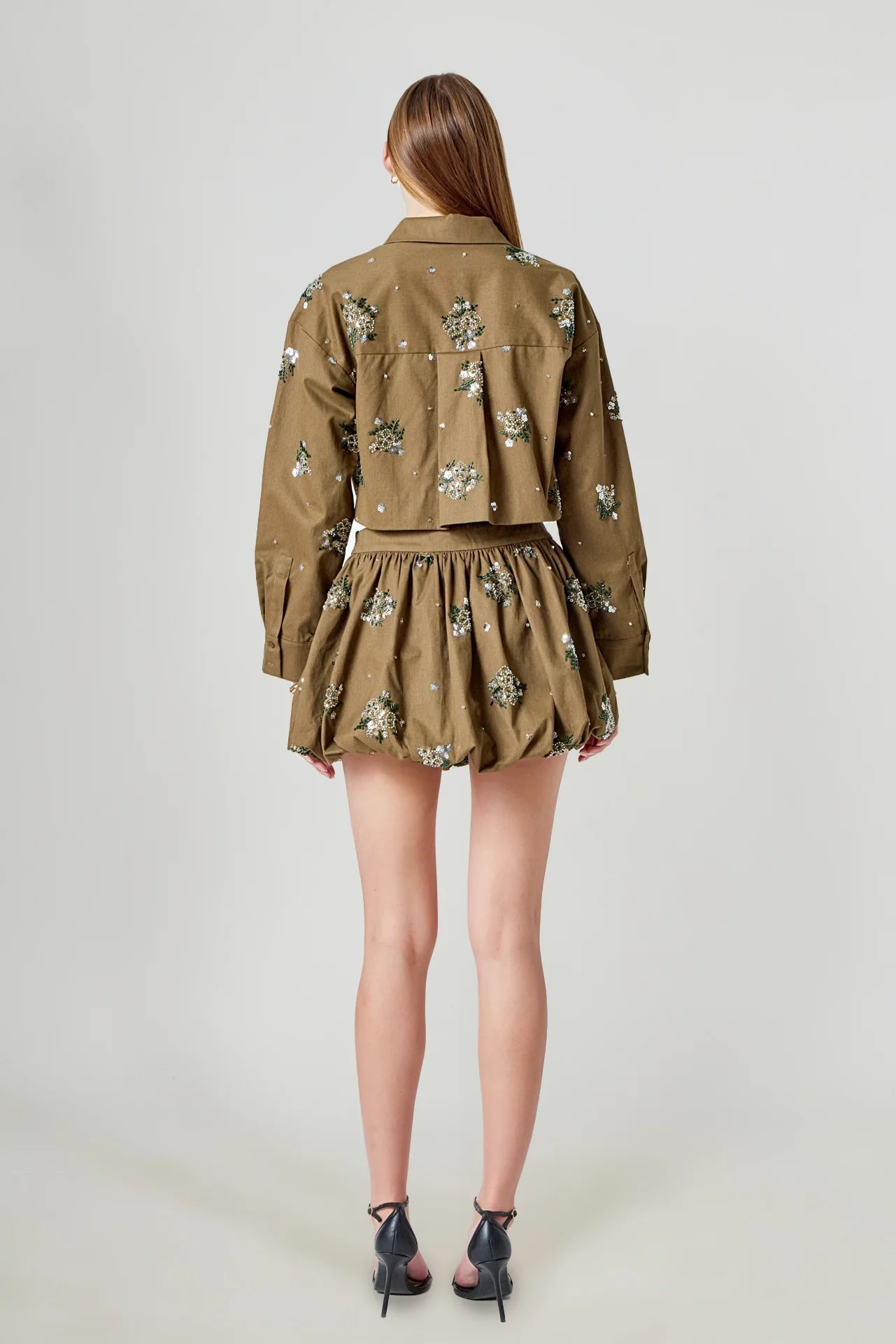 Layce Two Piece Set Brown