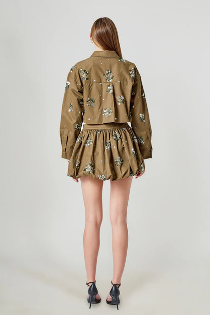 Layce Two Piece Set Brown