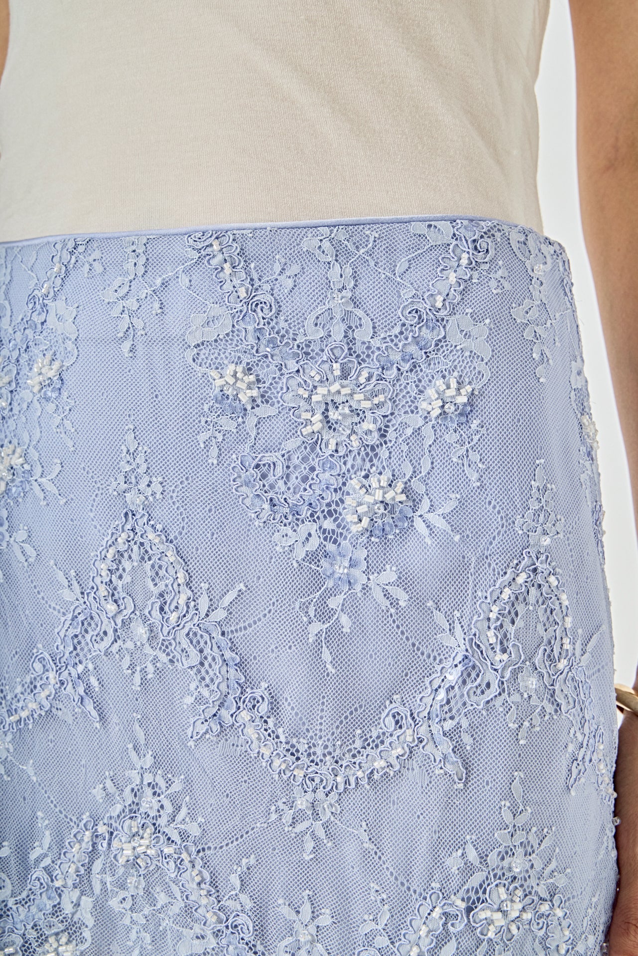 Aladia Skirt Powder Blue