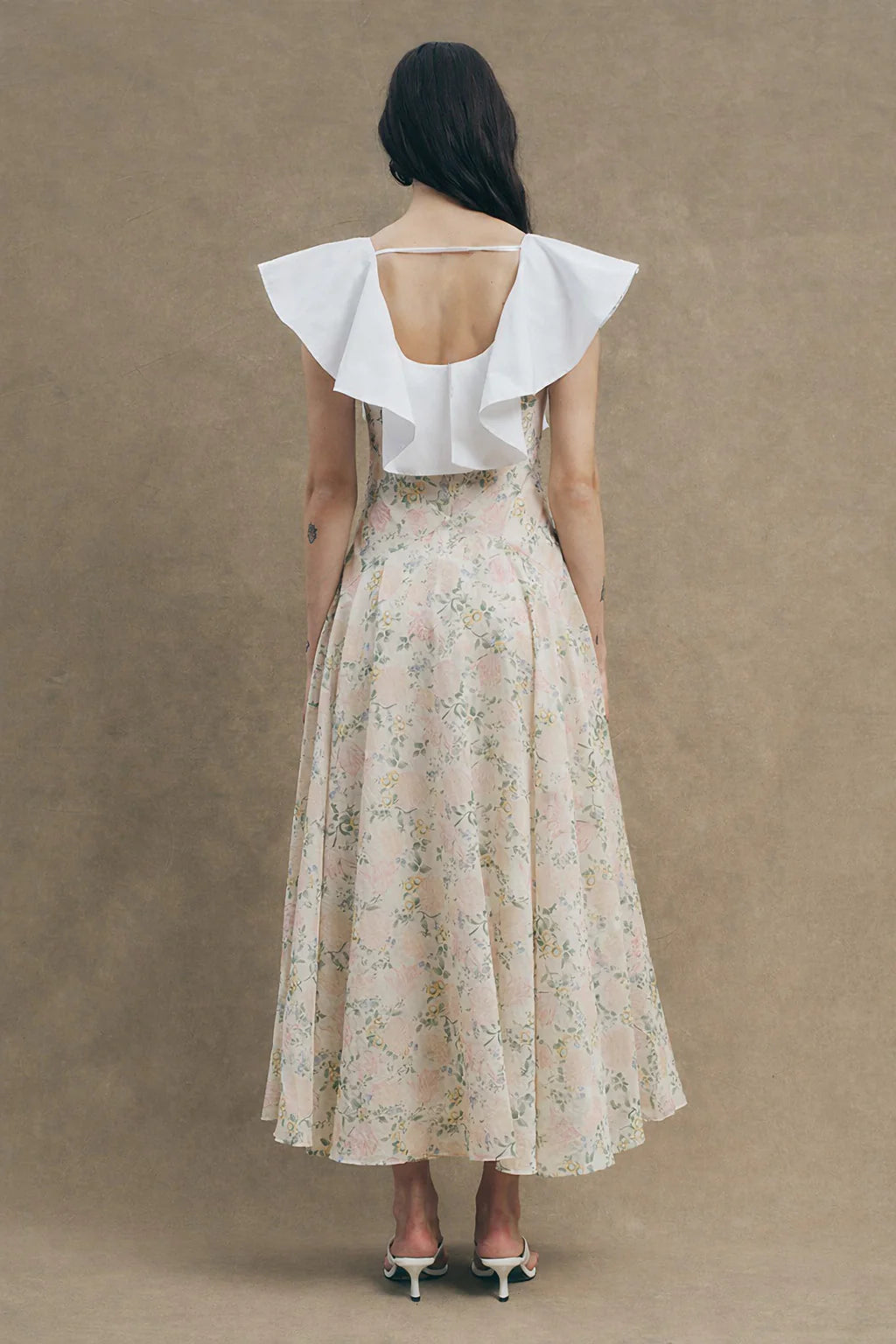 Edwina Midi Dress Floral
