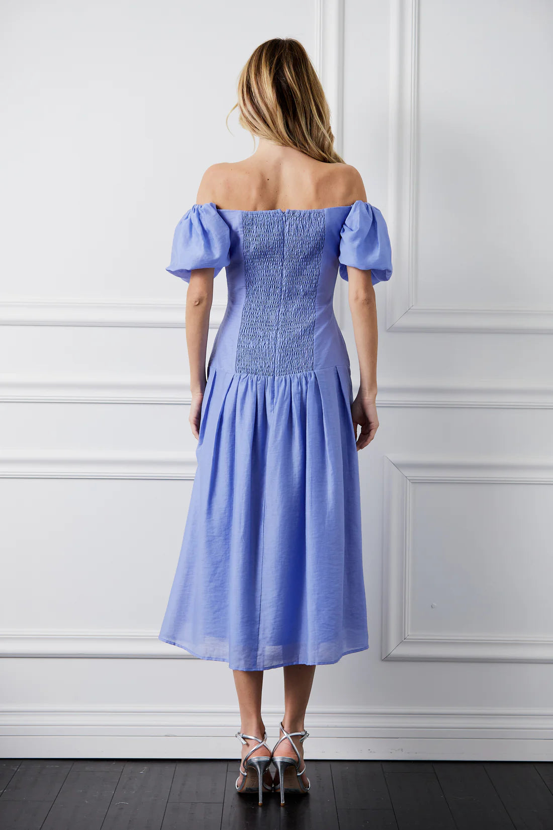 Malibu Midi Dress Blue