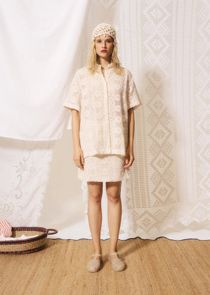 Rocío Skirt Cream