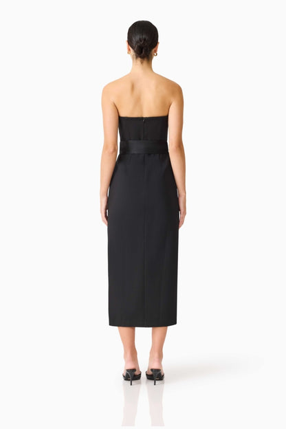 Cara Midi Dress Black