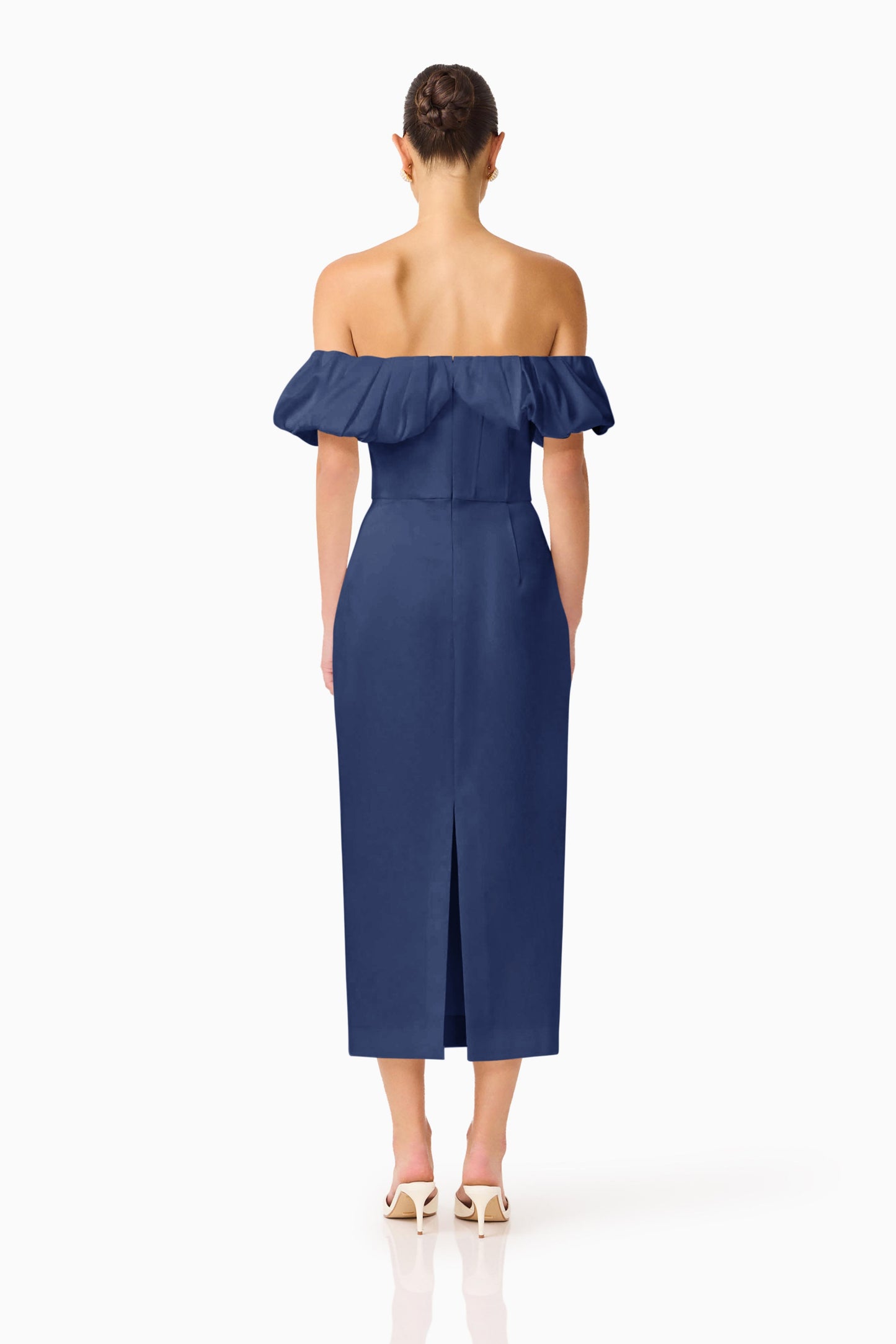Espera Midi Dress Navy