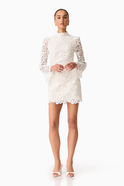 Cora Mini Dress White