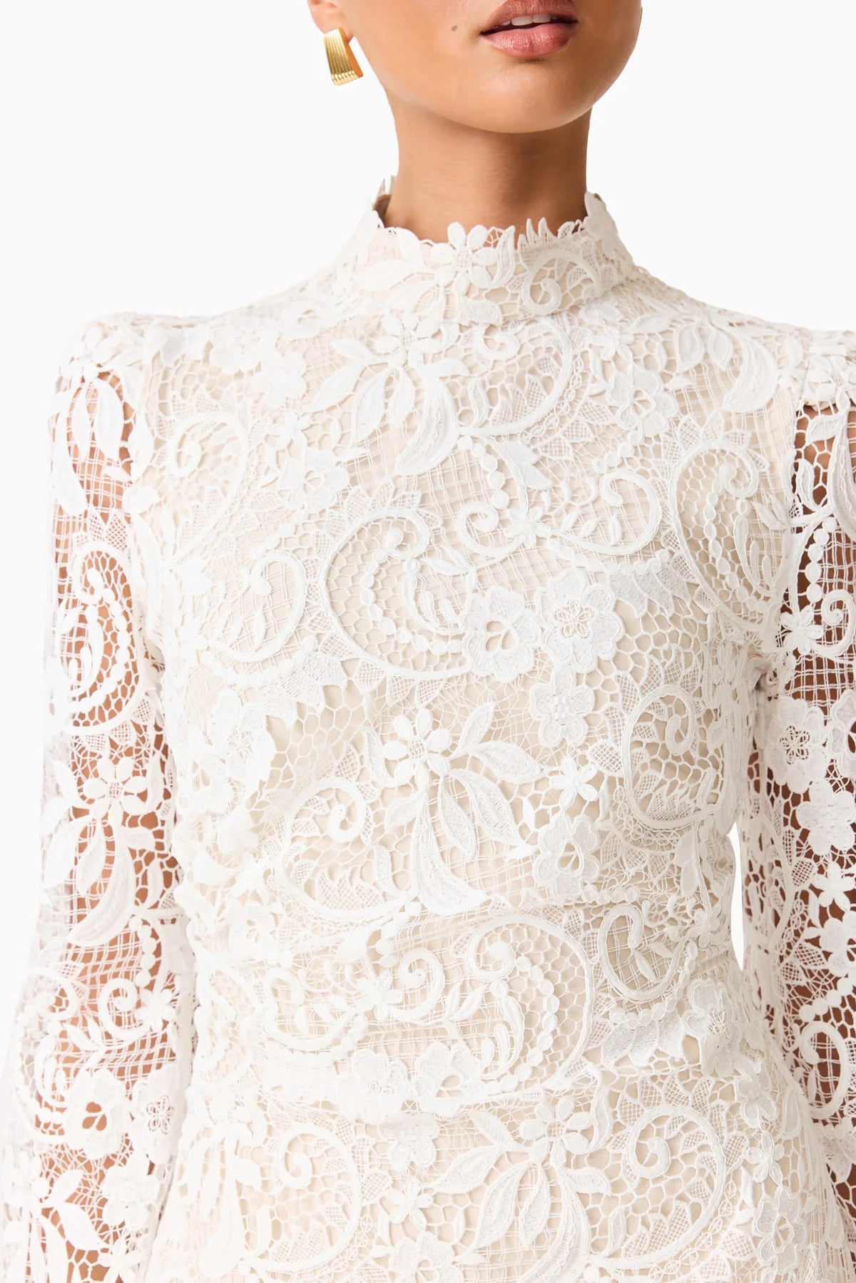 Cora Mini Dress White