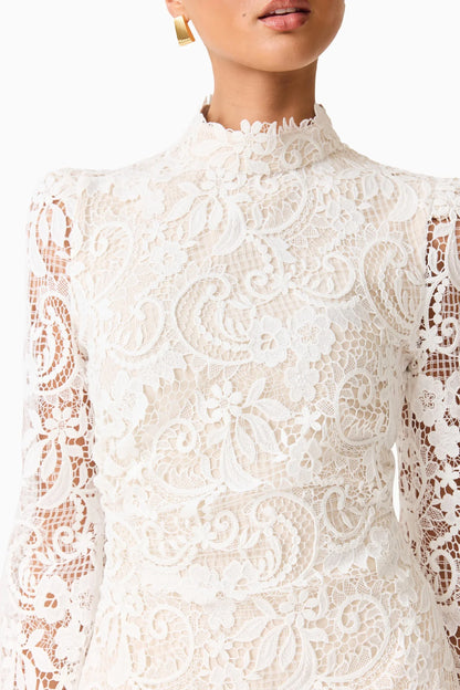 Cora Mini Dress White