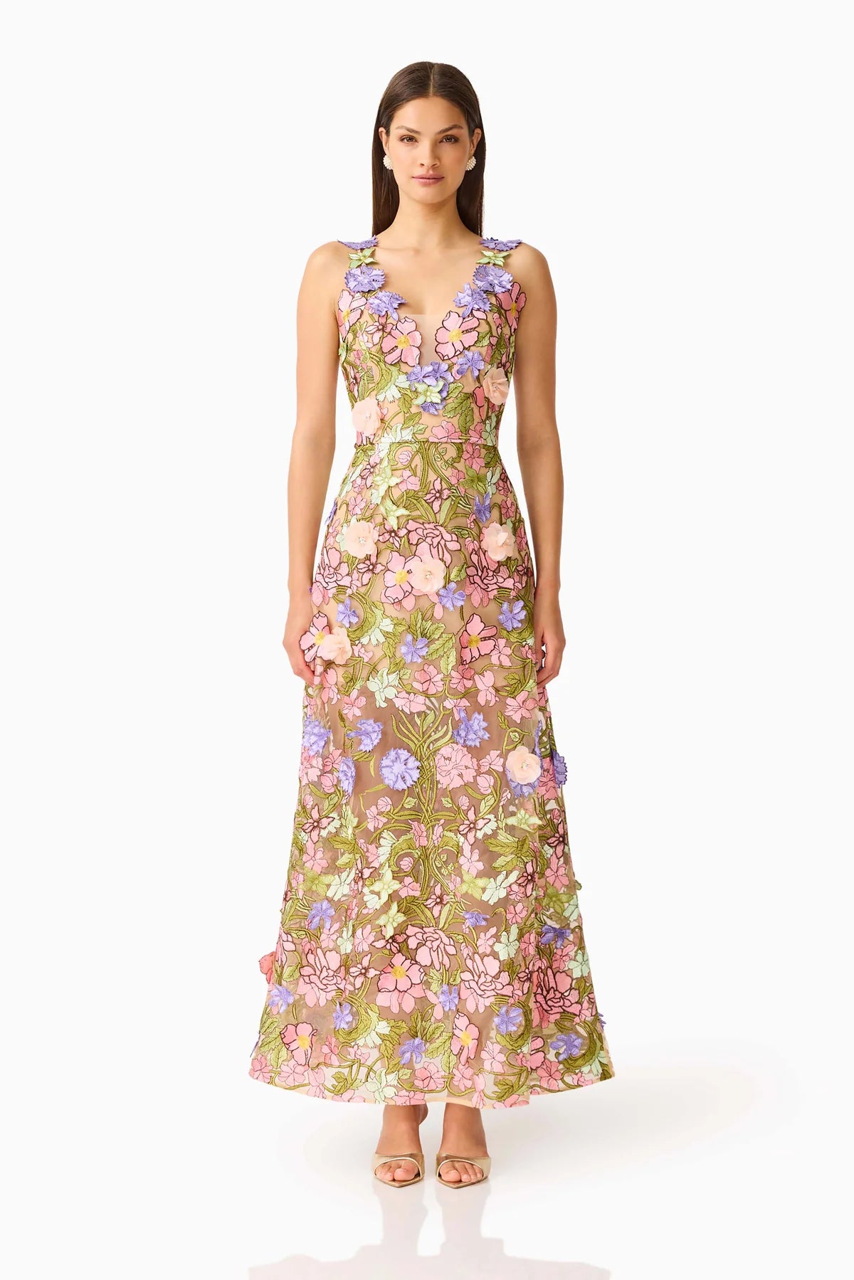 Fiora Maxi Dress Floral