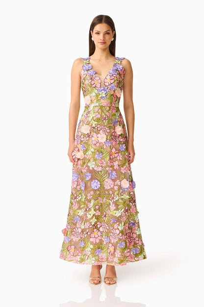 Fiora Maxi Dress Floral
