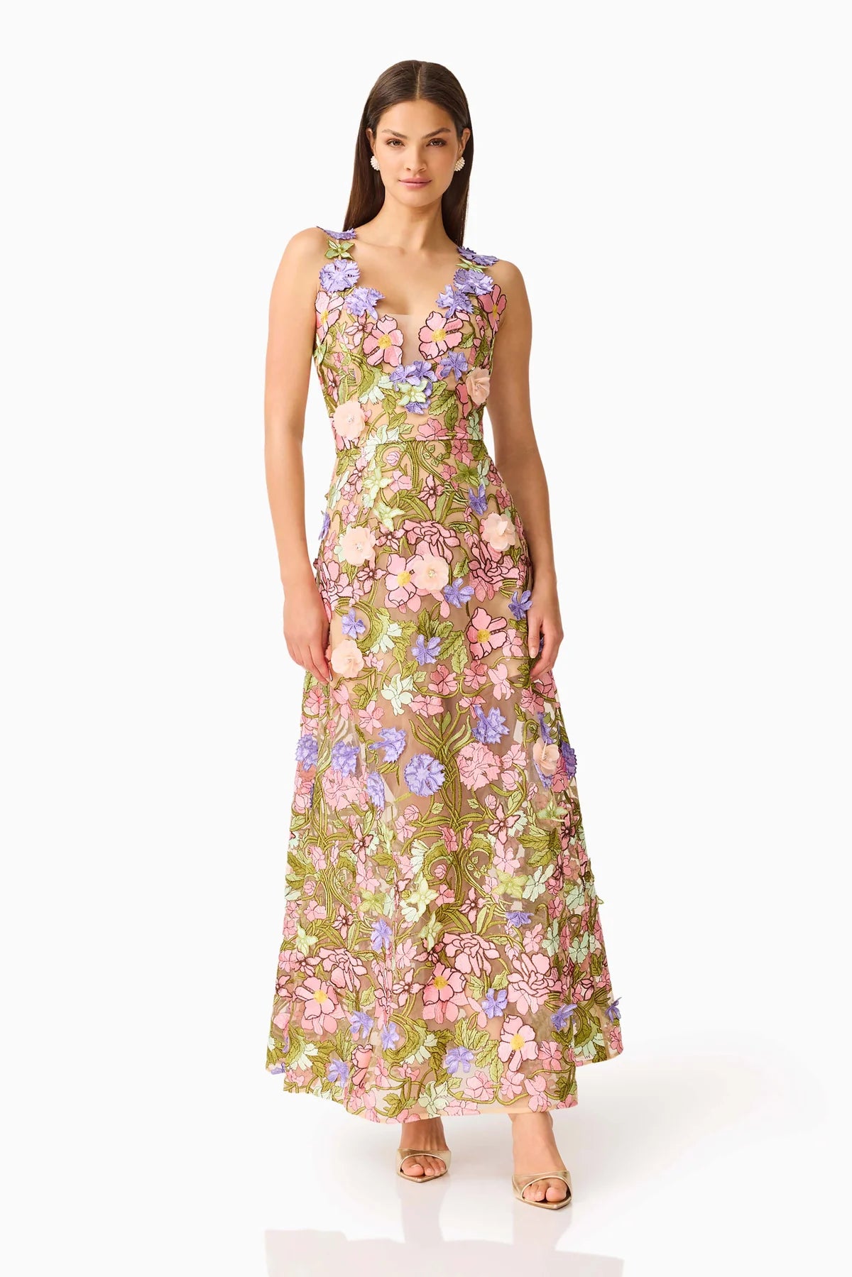 Fiora Maxi Dress Floral