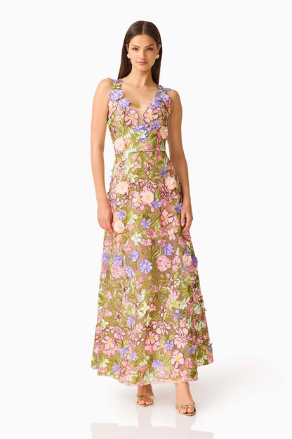 Fiora Maxi Dress Floral