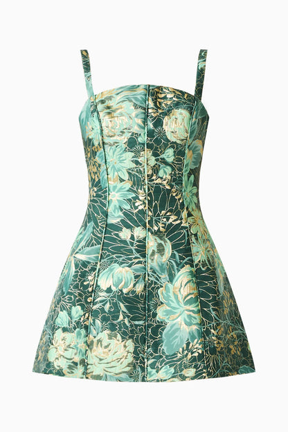 Meliora Mini Dress Green Multi