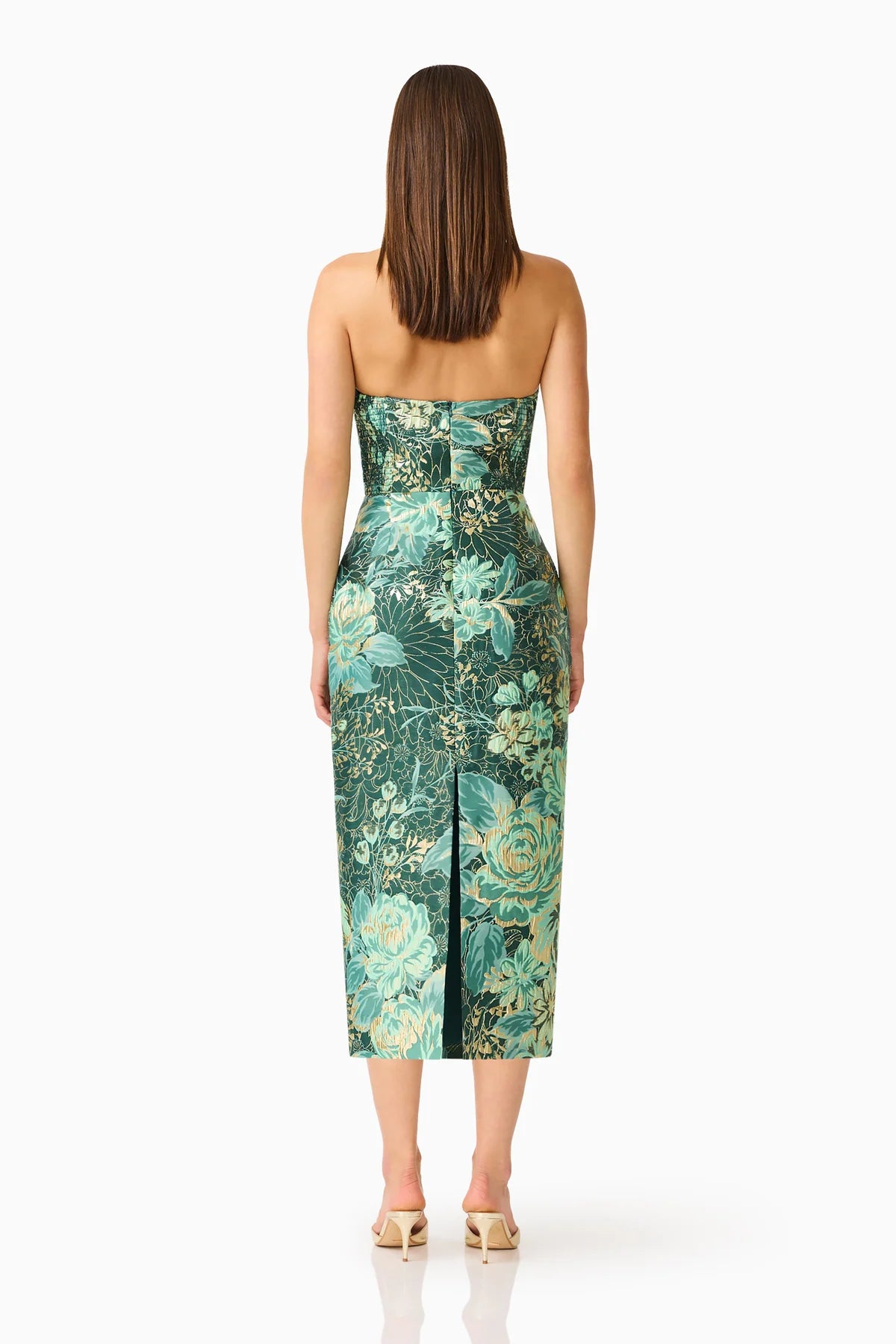 Meliora Midi Dress Green Multi