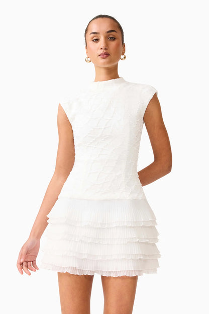 Alexandra Mini Dress White