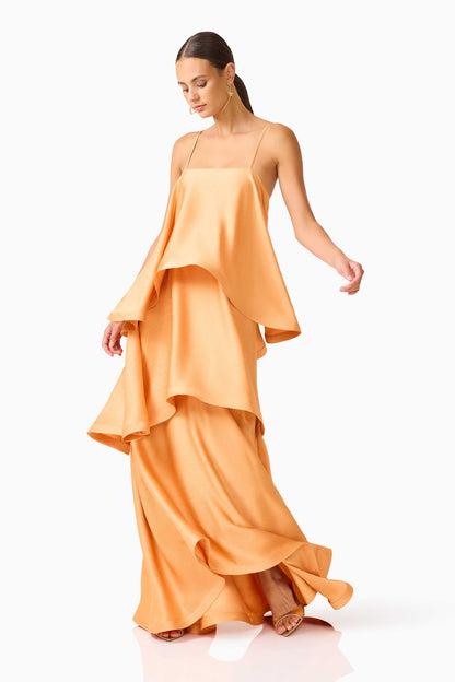 Tilly Maxi Dress Orange