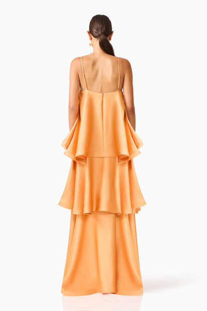 Tilly Maxi Dress Orange