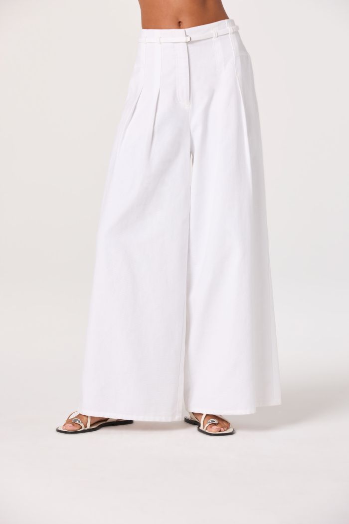 Aiden Pants White