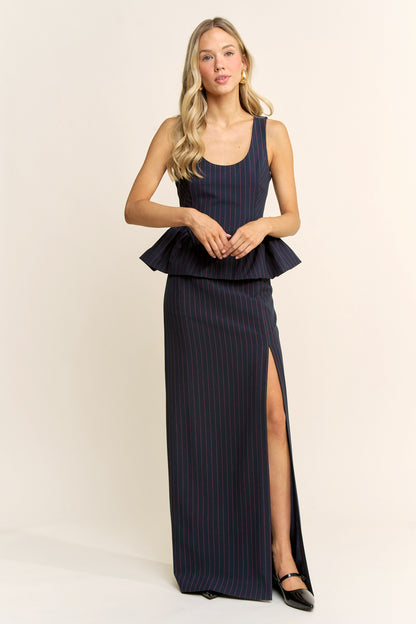 Francesca Two Piece Set Navy