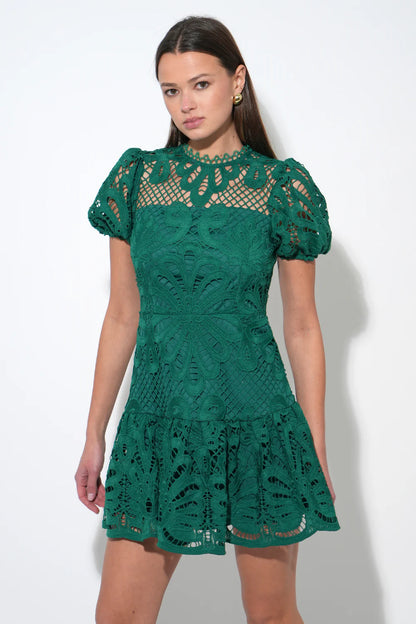 Seina Dress Green
