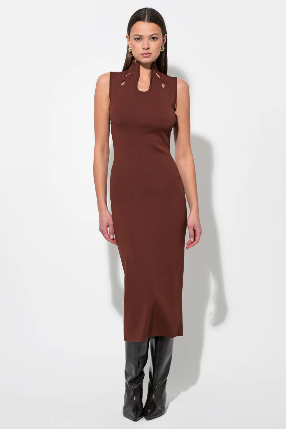 Sonny Dress Chocolate