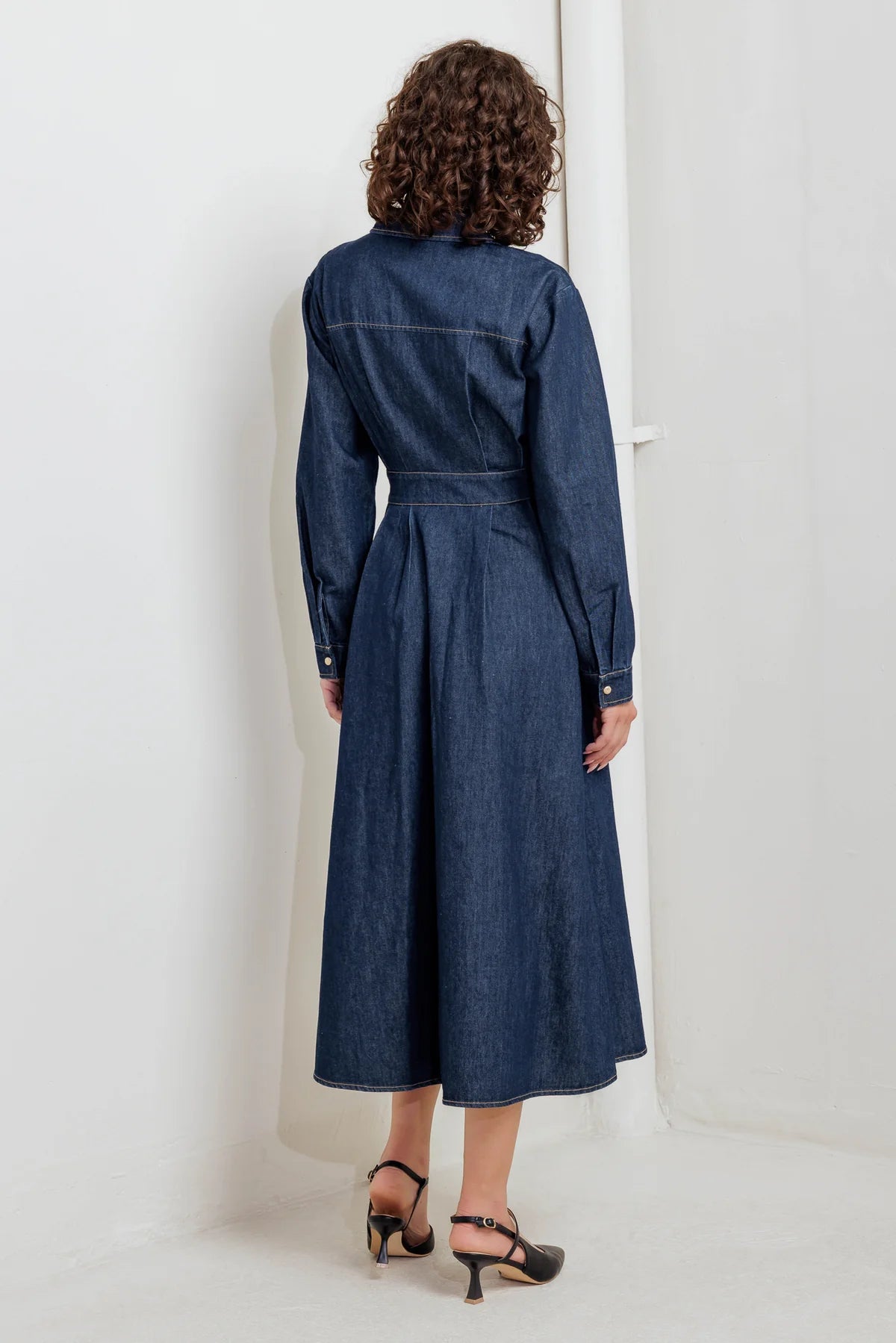 Kerstin Midi Dress Denim