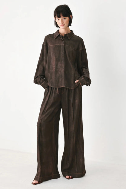 Lukka Two Piece Set Brown