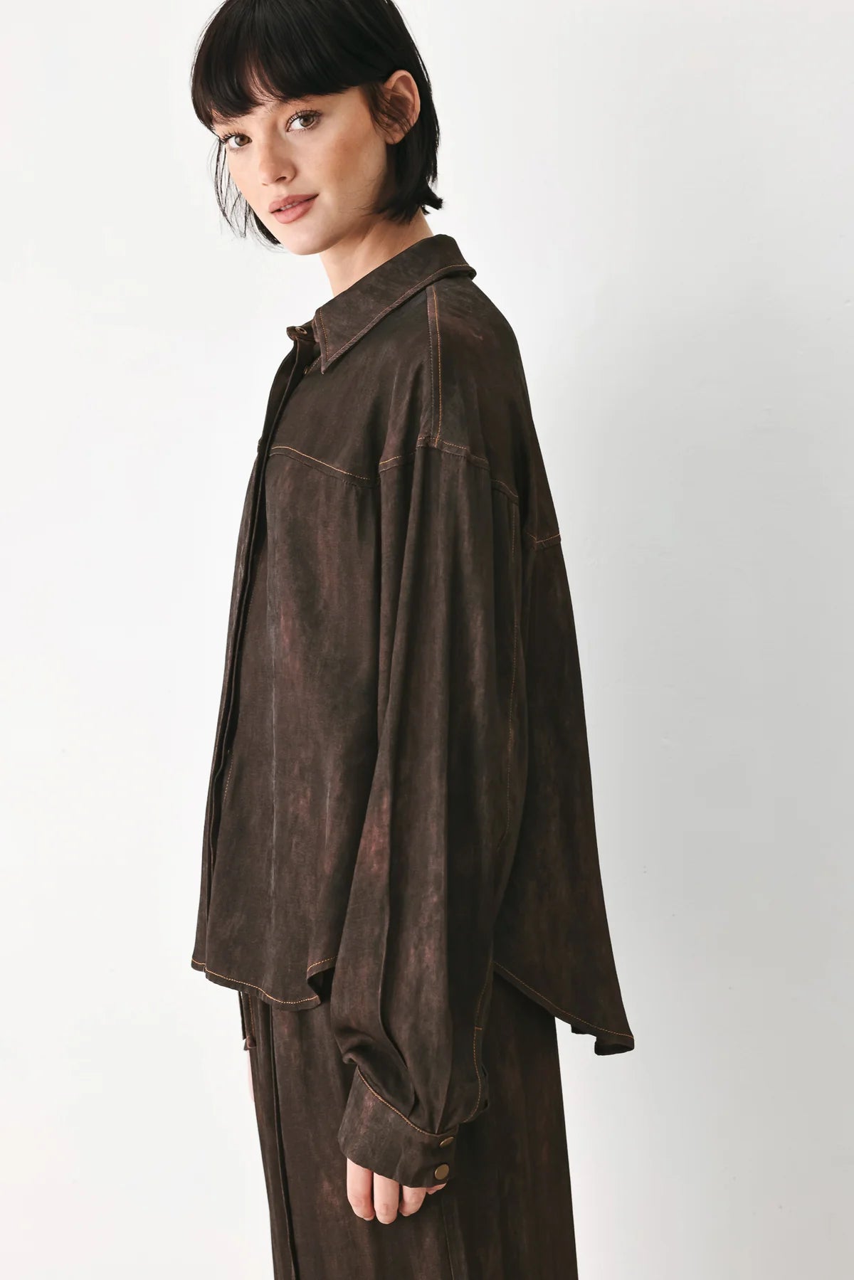 Lukka Two Piece Set Brown