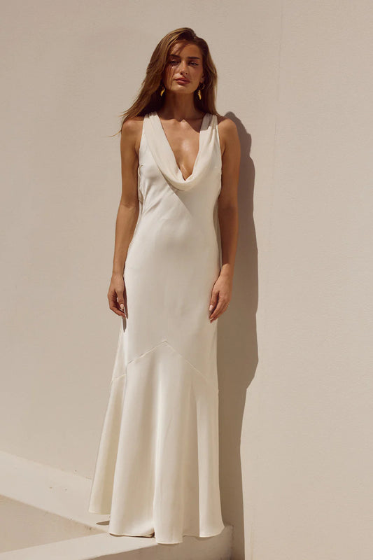 Gabriella Maxi Dress Ivory