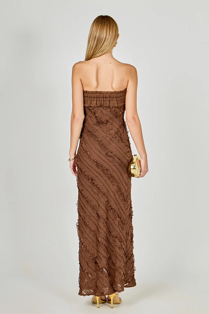 Fernanda Maxi Dress Brown