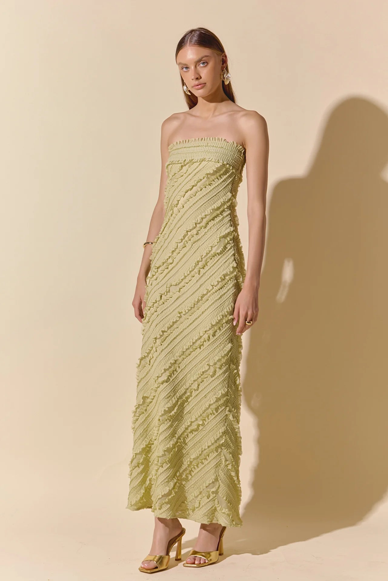 Fernanda Maxi Dress Pistachio