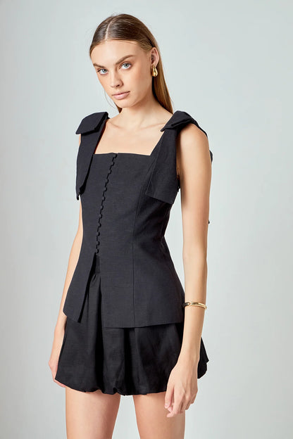 Alix Top Black