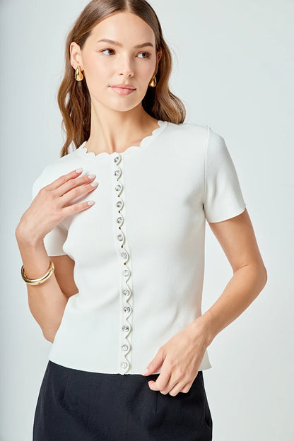 Eugene Top Ivory