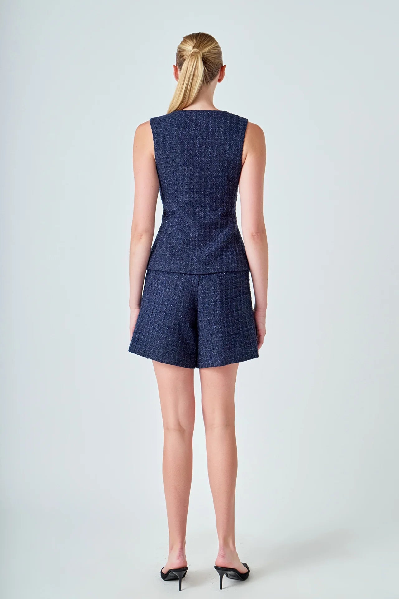 Elloise Two Piece Set Navy