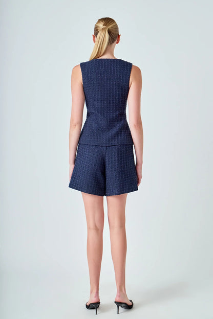 Elloise Two Piece Set Navy