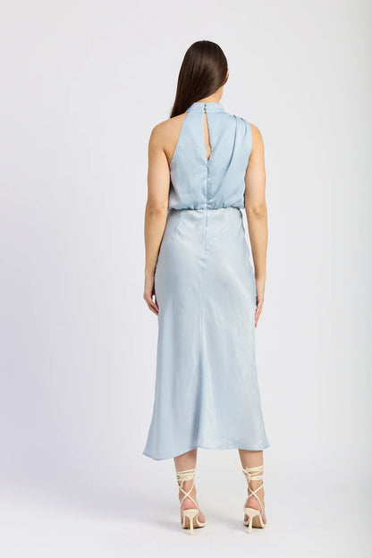 Azalea Midi Dress Light Blue